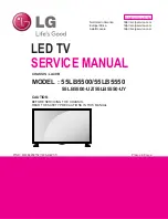 LG 55LB5500 Service Manual предпросмотр