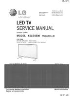 Preview for 1 page of LG 55LB6500 Service Manual