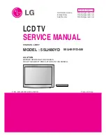 Предварительный просмотр 1 страницы LG 55LH80YD Service Manual