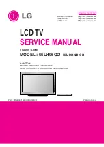 Предварительный просмотр 1 страницы LG 55LH95QD Service Manual