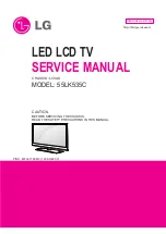 Предварительный просмотр 1 страницы LG 55LK535C Service Manual