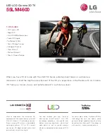 Preview for 1 page of LG 55LM4600 Specification