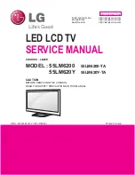 Предварительный просмотр 1 страницы LG 55LM6700 Service Manual