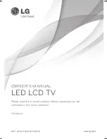 LG 55LM9600 Owner'S Manual preview