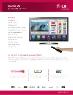 LG 55LV5500 Specifications preview