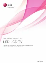 Предварительный просмотр 1 страницы LG 55LV770S Owner'S Manual