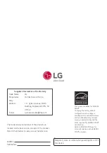 Предварительный просмотр 33 страницы LG 55SVH7F Owner'S Manual