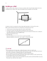 Предварительный просмотр 14 страницы LG 55TC3D Owner'S Manual