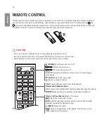 Предварительный просмотр 16 страницы LG 55TC3D Owner'S Manual