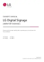 Предварительный просмотр 1 страницы LG 55TR3BG-B Owner'S Manual