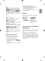 Предварительный просмотр 17 страницы LG 55UH625V Owner'S Manual