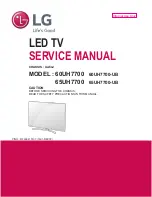 LG 55UH7700 Service Manual preview