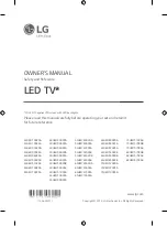 LG 55UM7400PDA Owner'S Manual preview