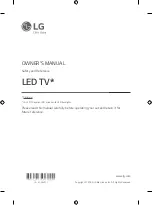 LG 55UN731C0GC.AMAE Owner'S Manual preview