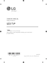 LG 55US660H0TD.ATR Owner'S Manual preview