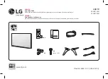 LG 55UW760H Easy Setup Manual preview