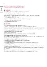 Предварительный просмотр 8 страницы LG 55VL5F Owner'S Manual