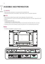 Предварительный просмотр 10 страницы LG 55VL5F Owner'S Manual