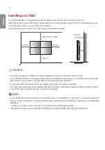 Предварительный просмотр 14 страницы LG 55VX1D Owner'S Manual