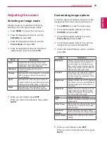 Предварительный просмотр 19 страницы LG 55WV70BS Owner'S Manual