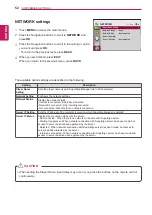 Предварительный просмотр 52 страницы LG 55WV70BS Owner'S Manual