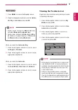 Предварительный просмотр 37 страницы LG 55WV70MS Owner'S Manual