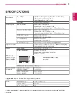 Предварительный просмотр 61 страницы LG 55WV70MS Owner'S Manual