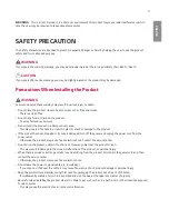 Preview for 3 page of LG 55XE3C Owner'S Manual