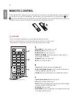 Preview for 14 page of LG 55XE3C Owner'S Manual