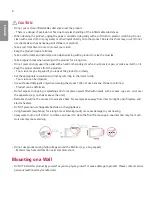 Предварительный просмотр 8 страницы LG 55XS2D Owner'S Manual