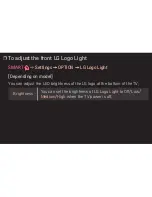 Предварительный просмотр 70 страницы LG 60LA8600 User Manual