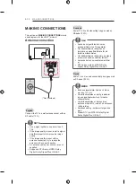 Предварительный просмотр 14 страницы LG 60LB730V Owner'S Manual