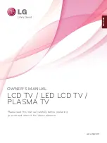 LG 60PK990 Owner'S Manual preview