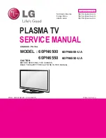 LG 60PN6500 Service Manual preview