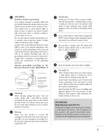 Предварительный просмотр 5 страницы LG 60PS80 Series Owner'S Manual