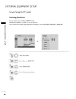 Preview for 40 page of LG 60PS80 Series Owner'S Manual