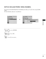 Preview for 69 page of LG 60PS80 Series Owner'S Manual