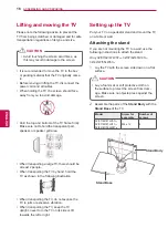 Предварительный просмотр 16 страницы LG 60PZ570T Owner'S Manual