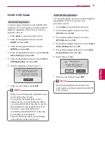 Предварительный просмотр 71 страницы LG 60PZ570T Owner'S Manual