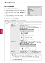 Предварительный просмотр 110 страницы LG 60PZ570T Owner'S Manual