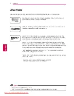 Предварительный просмотр 2 страницы LG 60PZ750S Owner'S Manual