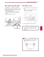 Предварительный просмотр 17 страницы LG 60PZ750S Owner'S Manual