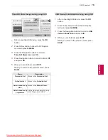 Предварительный просмотр 79 страницы LG 60PZ750S Owner'S Manual