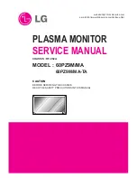 Preview for 1 page of LG 60PZ9M/MA Service Manual