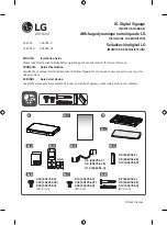 LG 65EV5E Installation Manual preview