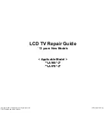 Предварительный просмотр 75 страницы LG 65LA9709 Service Manual