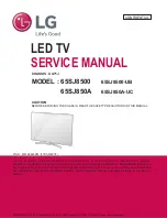 LG 65SJ8500 Service Manual preview