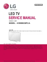 LG 65SM9000PUA Service Manual предпросмотр