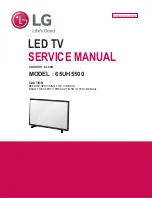 Предварительный просмотр 1 страницы LG 65UH5500 Service Manual