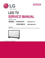 LG 65UH6030 Service Manual предпросмотр